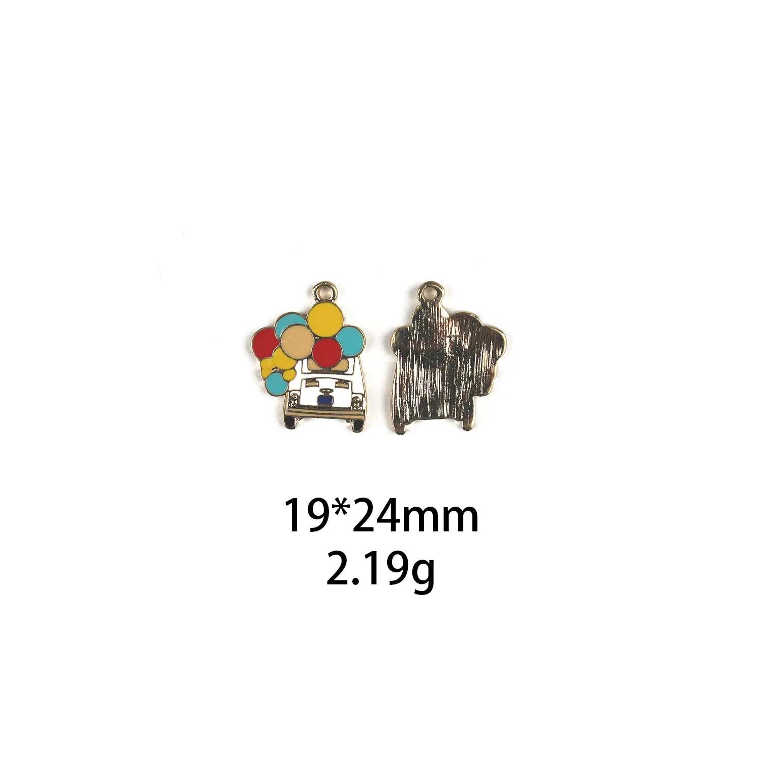 요트 자전거 배터리 카트 펜던트 금속 에나멜 참, 운송 수단, DIY 쥬얼리 제작 액세서리, 10 개