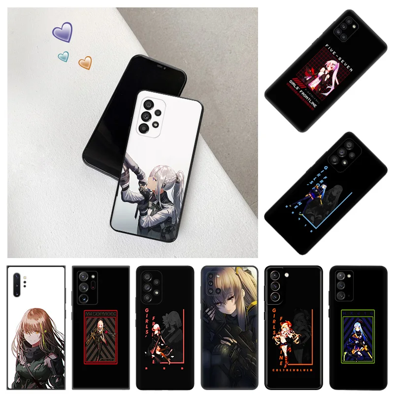 Custodia Per Telefono Per Samsung S24 Plus S23 Fe S22 S21 S20 S10 Lite Galaxy Note20 Ultra Girls Frontline Cover Protettiva Per Fotocamera