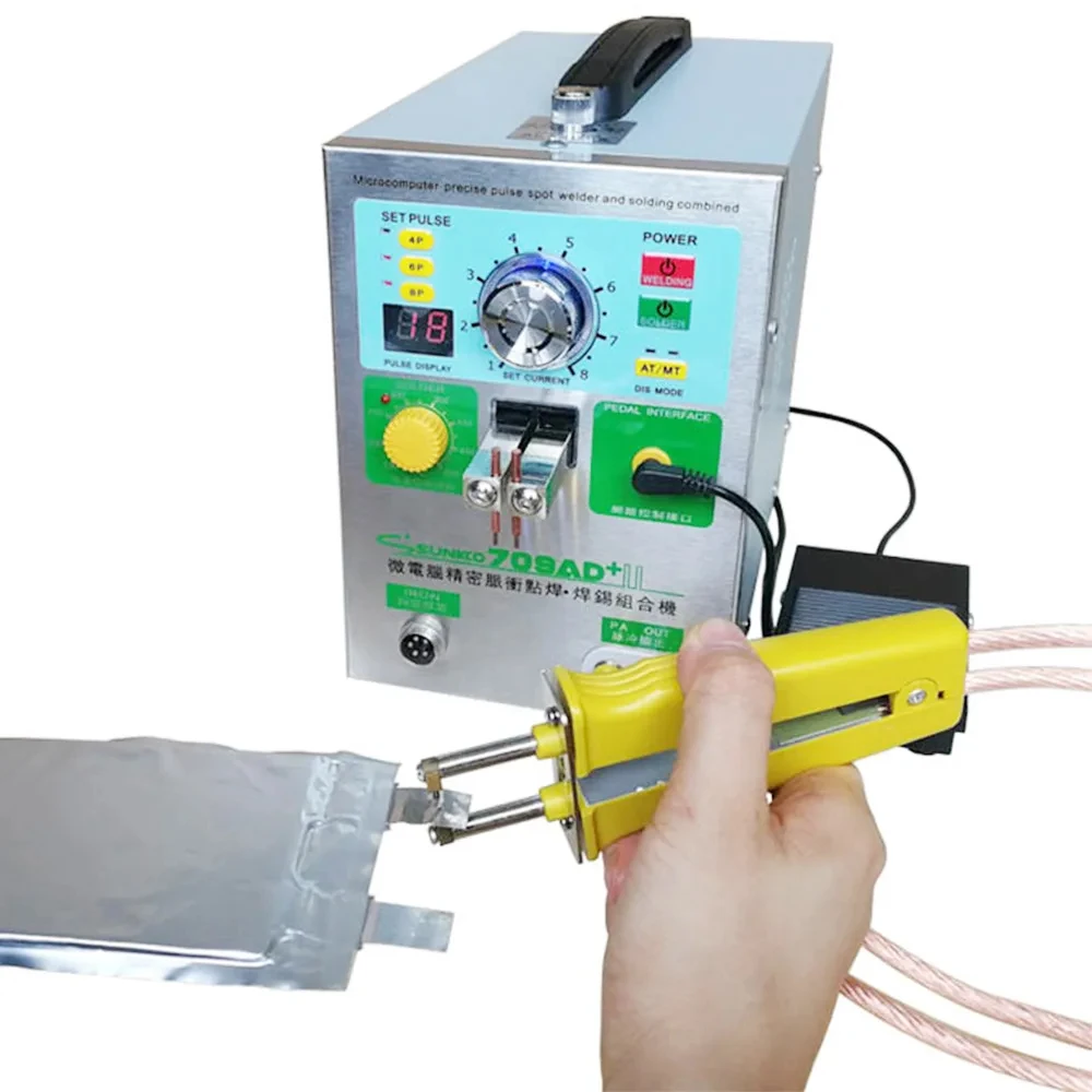 SUNKKO HB-71B Spot Welding Pen Portable Butt Soldering Pen Suitable For 709AD 737DH Series Spot Welder Welding Polymer Batmachin 5