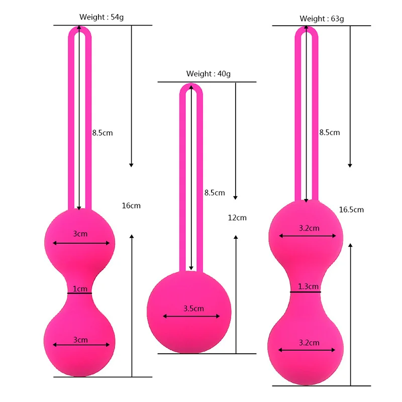 Silicone Vaginal Balls Sex Toys For Women Vagina Tighten Exercise Chinese Kegel Balls Vibrator Pelvic Ben