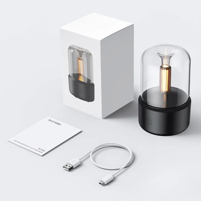 Home Aromatherapy Diffuser Light Cool Mist Essential Oil Diffuser Aroma Humidifier Candle Light Fragrance Diffuser Room Decor 6