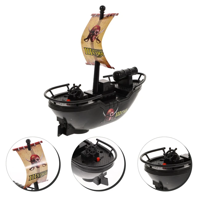 Educational Toys Toddlers Kids Pirate Ship Infant Boy Toys Pirate Boat Toy  Kids Fishing Toy Rc Ship Puzzle Electric Pirate Ship - AliExpress