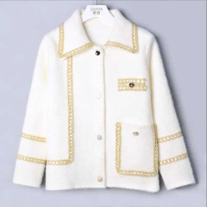 

Spring And Autumn Coat Women Clothes New 2023 Female Jacket Short Slim Loose Wild Long Sleeve Coats Women's Jackets Black White