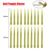 10 Set Carp Fishing Accessories Helicopter Hair Rig Tackle Kit Anti-tangle Sleeve QC Fishing Swivel Lead Clip For Fishing Tool 3