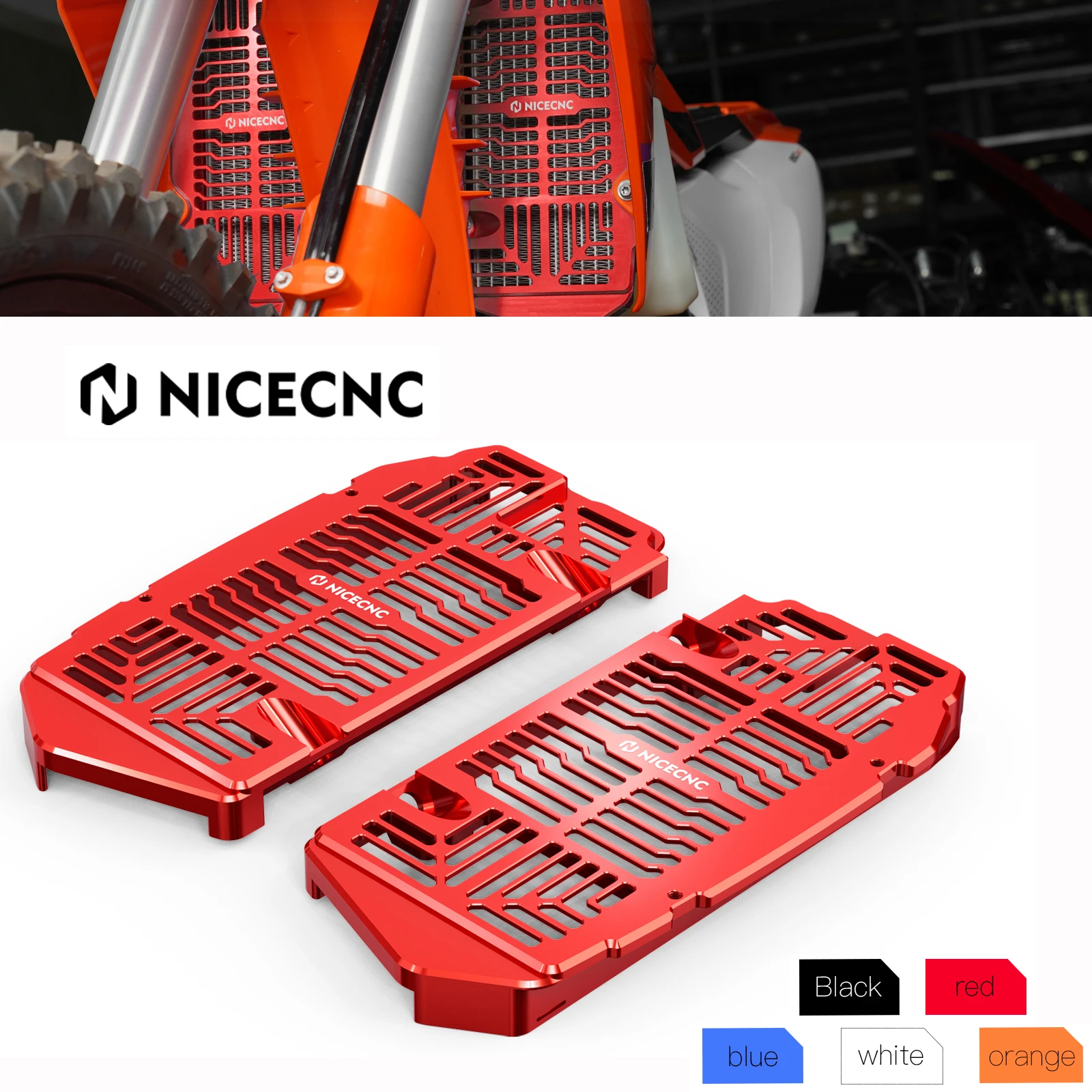 

Для GasGas 2024 EC300 EC ECF MC MCF EX EXF ES 125 250 300 350 450 EW500F KTM EXC 500 Husqvarna защитные радиаторы Protector