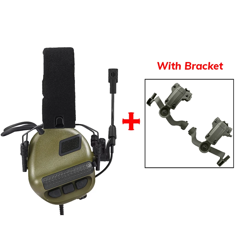 

Самодельная тактическая шумоподавляющая гарнитура с креплением в комплекте, подходит для OPS Core ARC и Team Венди M-LOK, шлем, Новинка