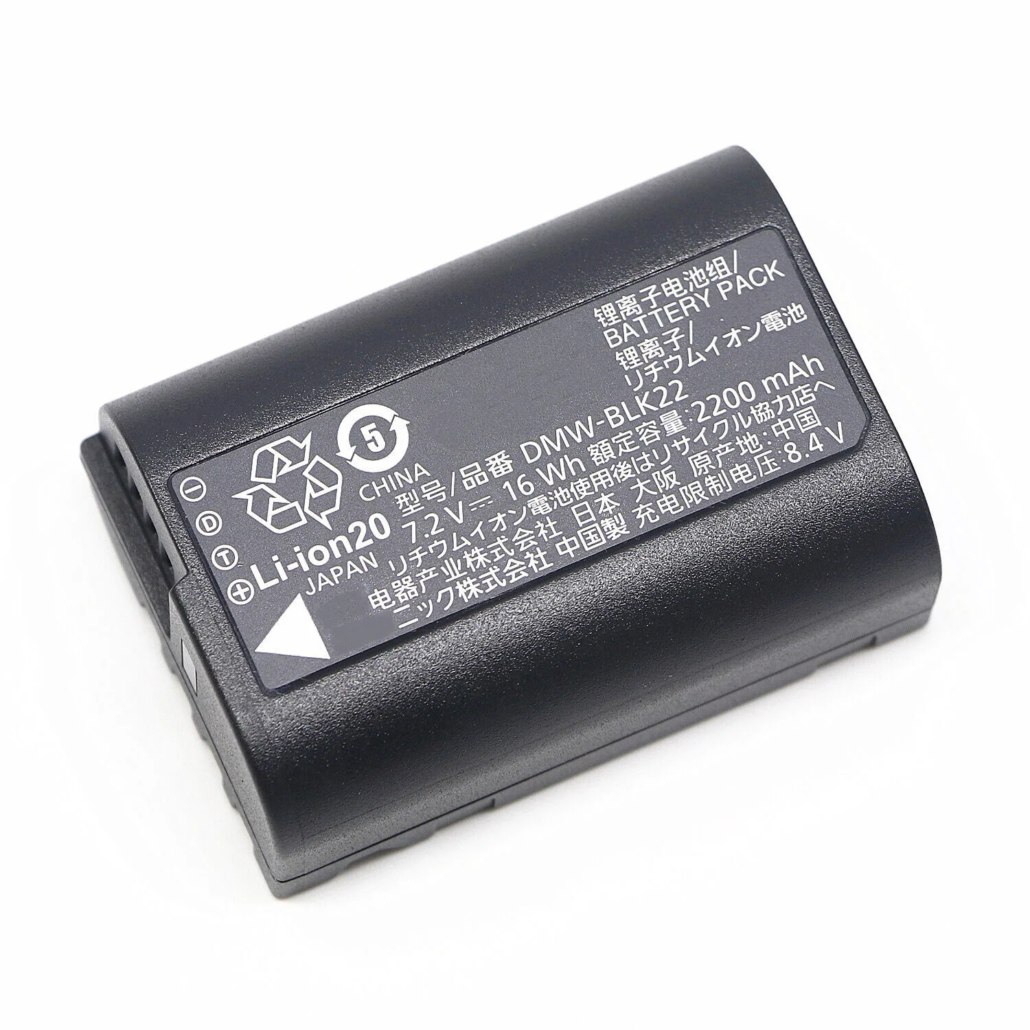 

Original DMW-BLK22 2200mAh Battery DVLCQ005Y Charger For Panasonic LUMIX DC-S5 DC-S5K S5 GH5 GH6 G9 GH5S DC-S5KK