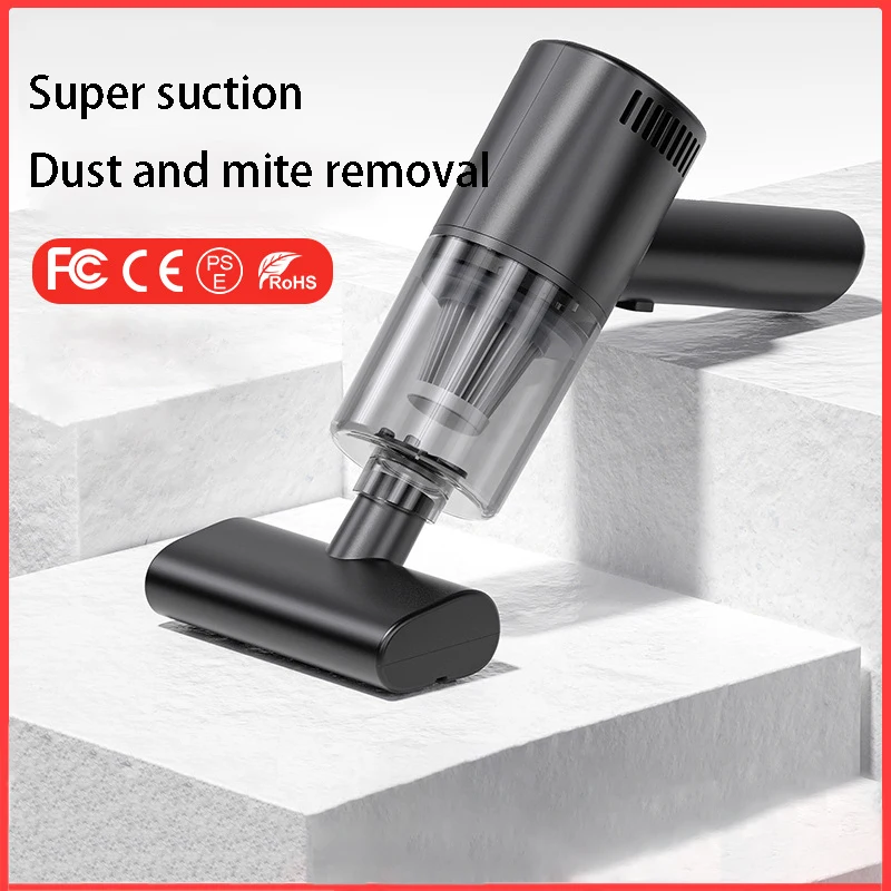 

Car Wireless Vacuum Cleaner Powerful Cyclone Mini Gun Vacuum Cleaner Household Car Dual-Use Portable Handheld Vacuum Cleaner
