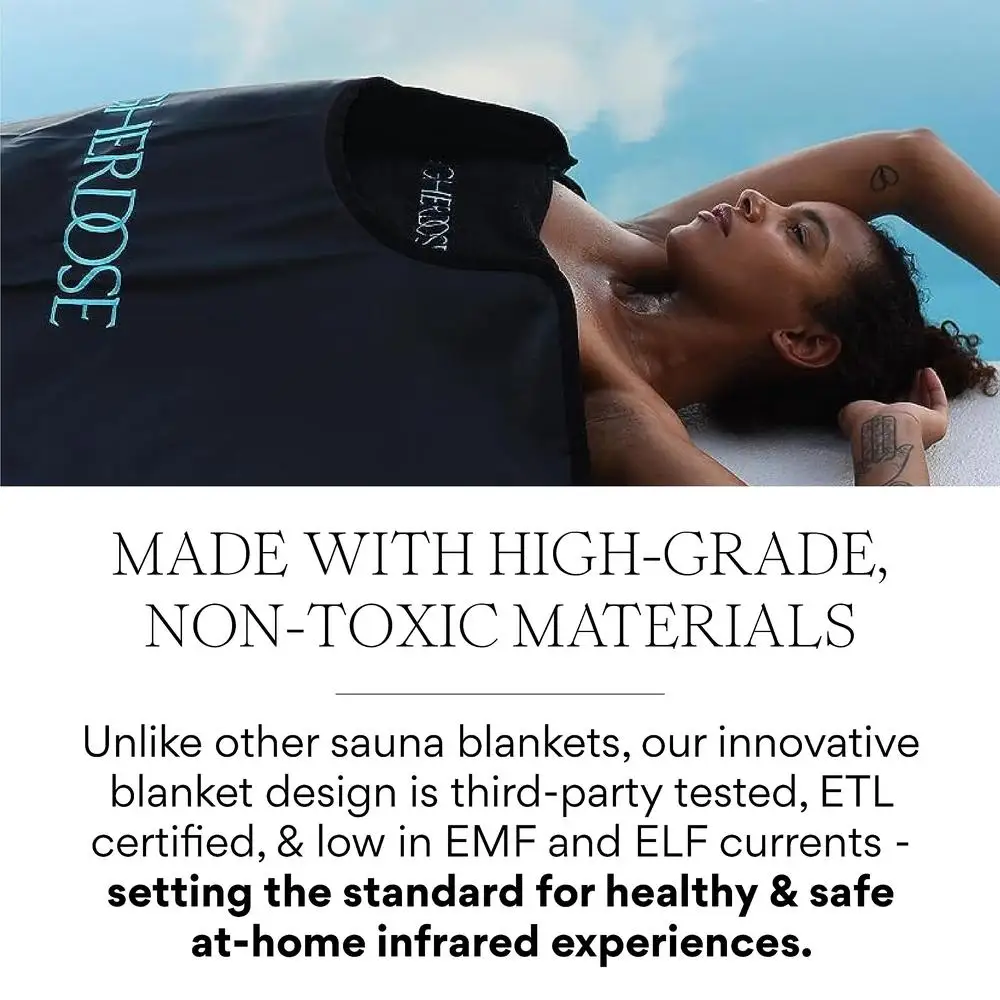 Portable Infrared Sauna Blanket Detox & Relaxation 6