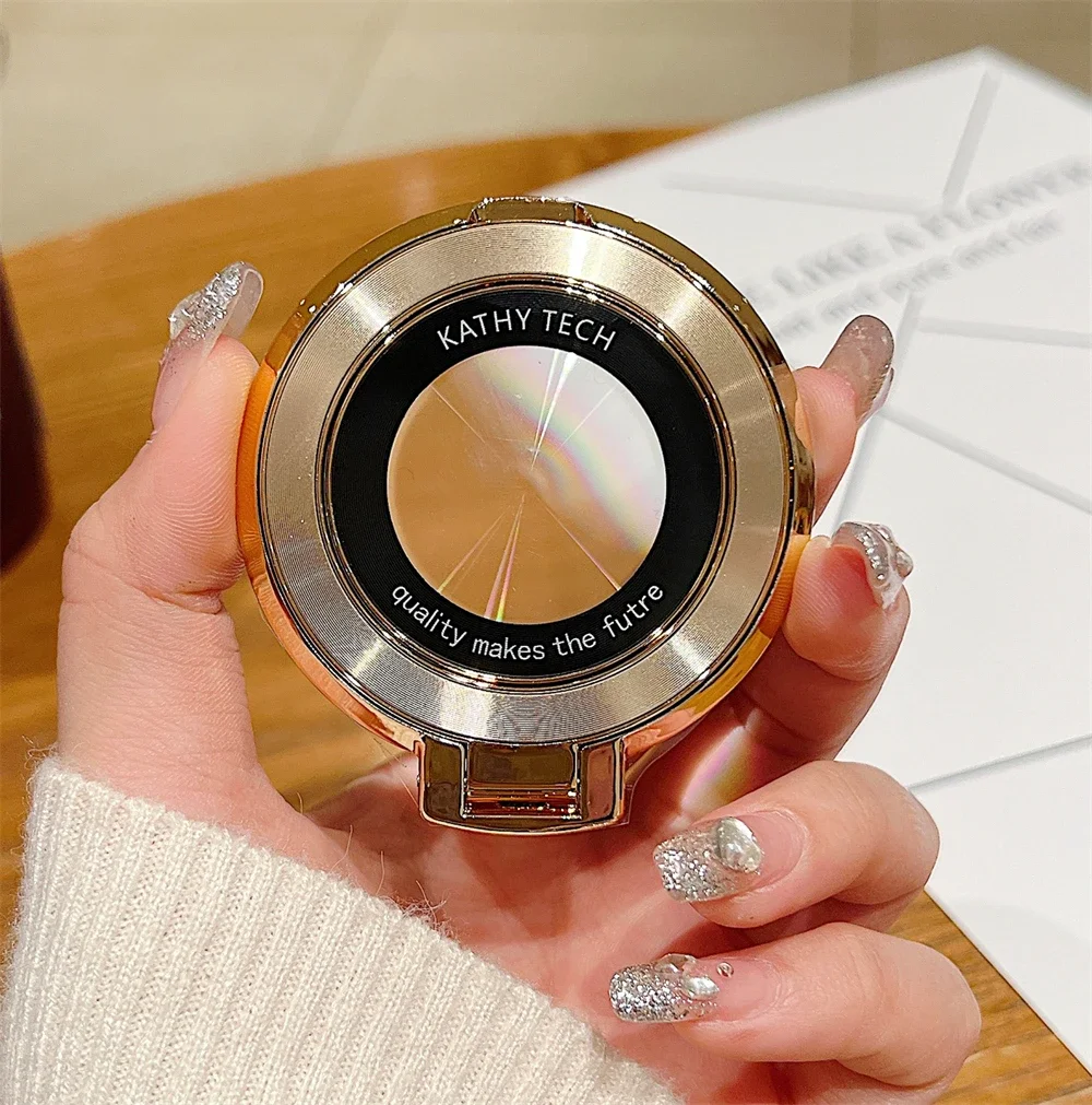 Universal Luxury Quicksand Bracket Ring Stand Phone Holder Cover Accessories