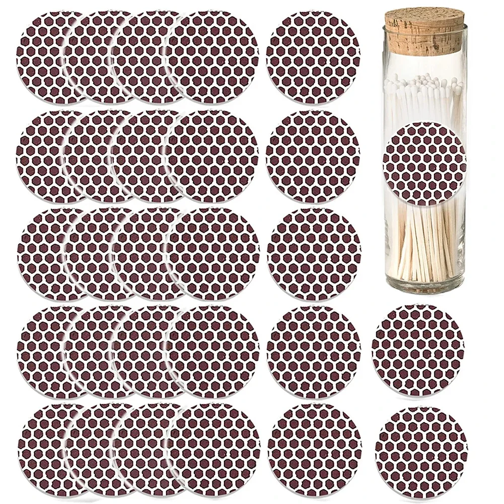 Fire Paper Matchstick Striker Striker Paper Matchstick Accessories DIY Handmade Sticker Strip 21 5cmx12cm matchstick strikers