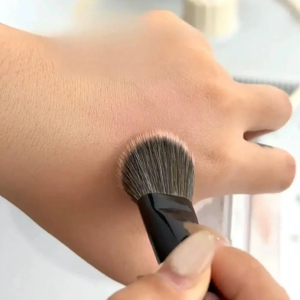 slope Blusher Brush Powder Blush Cream Liquid Blush Makeup Brushes Flat Small Precise Blush Brush Makeup Tools 3