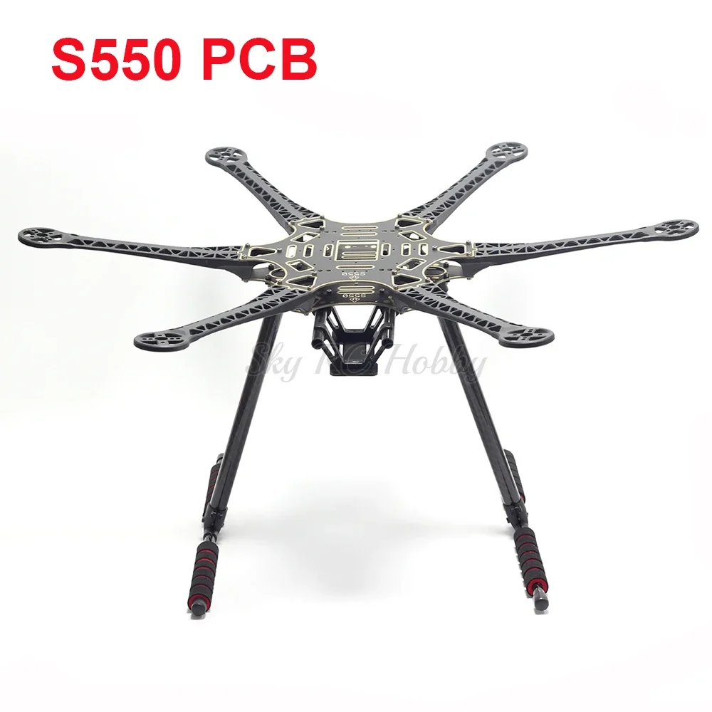 

S550 F550 500 обновленная печатная плата комплект рамы для гексакоптера с нескладным посадочным шасси из углеродного волокна для FPV квадрокоптера дрона