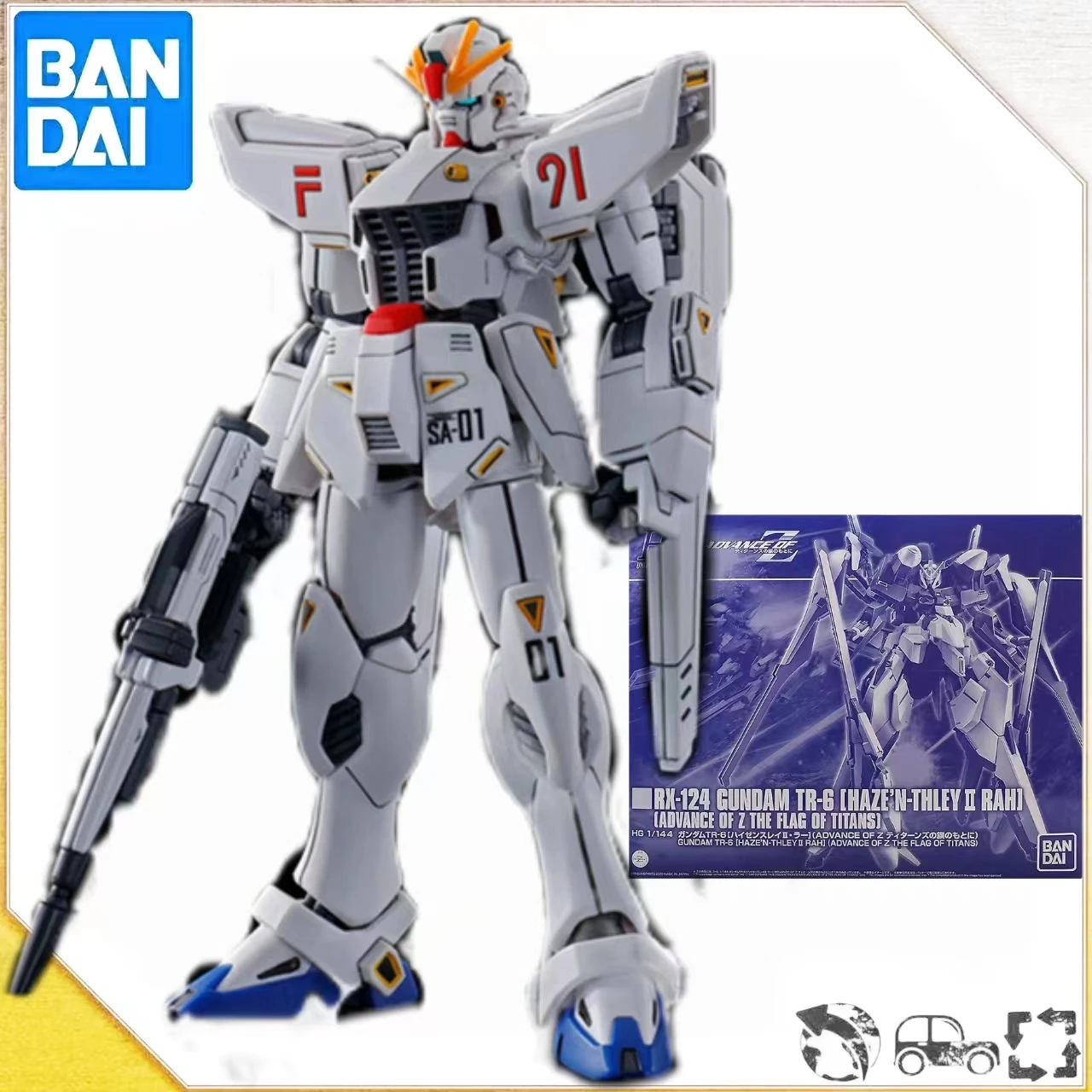 

Bandai HG 1/144 PB Limited GUNDAM F91 Vital 01 02 Model Kit Anime Action Fighter Original Box Assembly Toy for Kid Gift