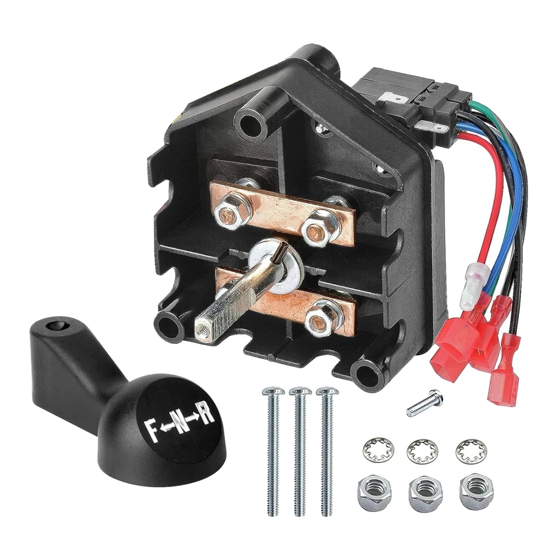 

1 PCS Golf Cart Forward And Reverse Switch Assembly Black Metal With Handle For Club Car DS 1011997 101753003