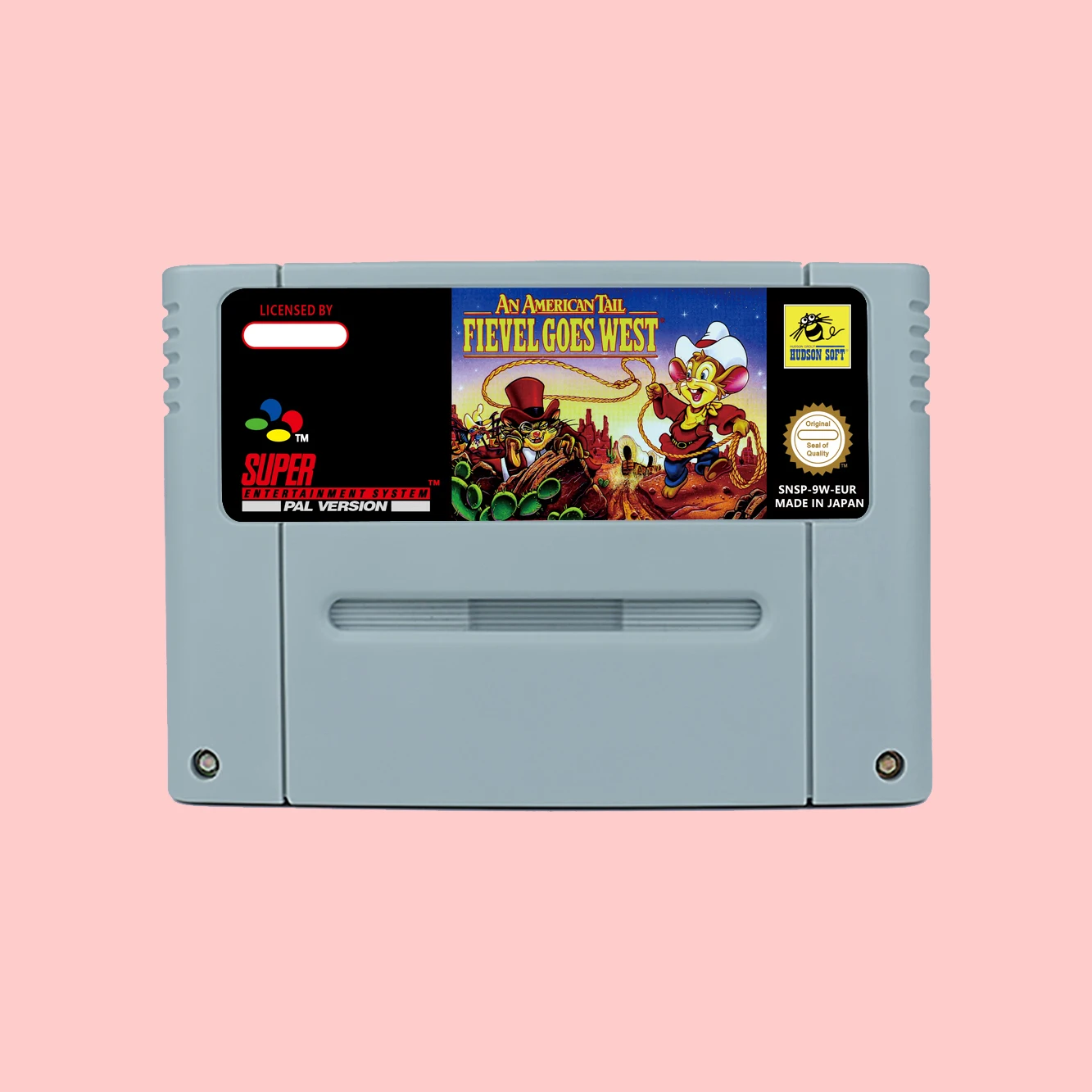 SUPER NINTENDO - FIEVEL GOES WEST : AN AMERICAN TAIL (complet) EUR 199