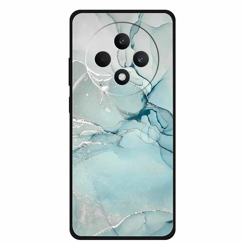 Elegant Marble Design Phone Case - Luxury Soft Silicone Bumper & Color Shield