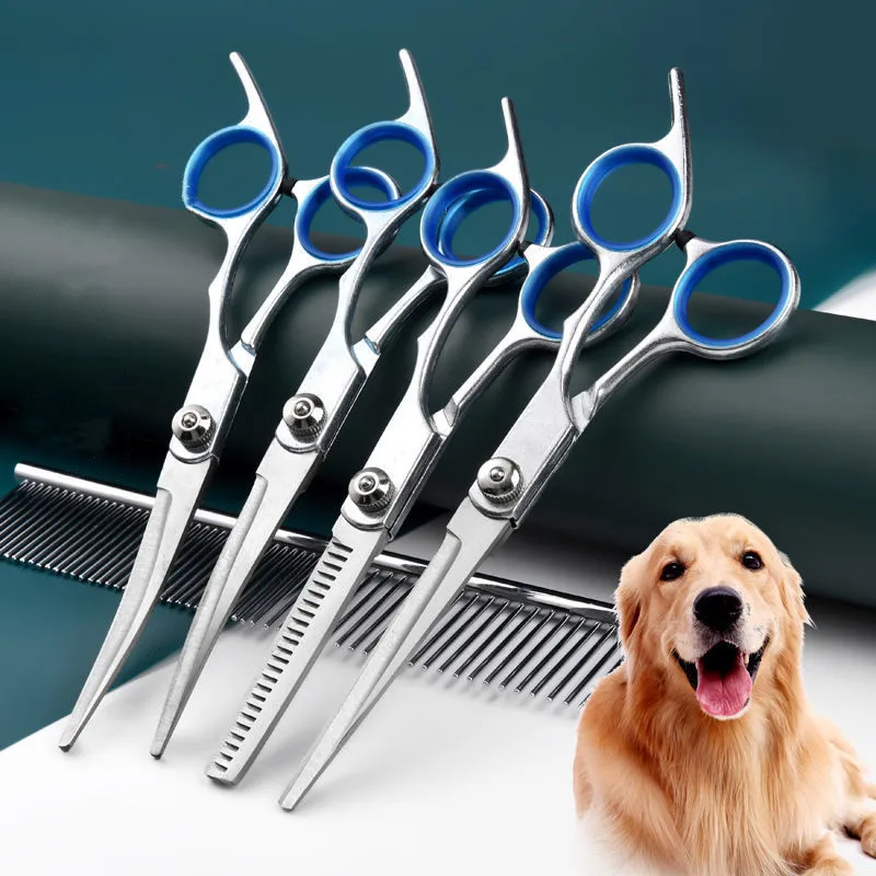 Pet Dog Hair Scissors For Dogs Cat Trimmer Haircut Tool 6 Inch