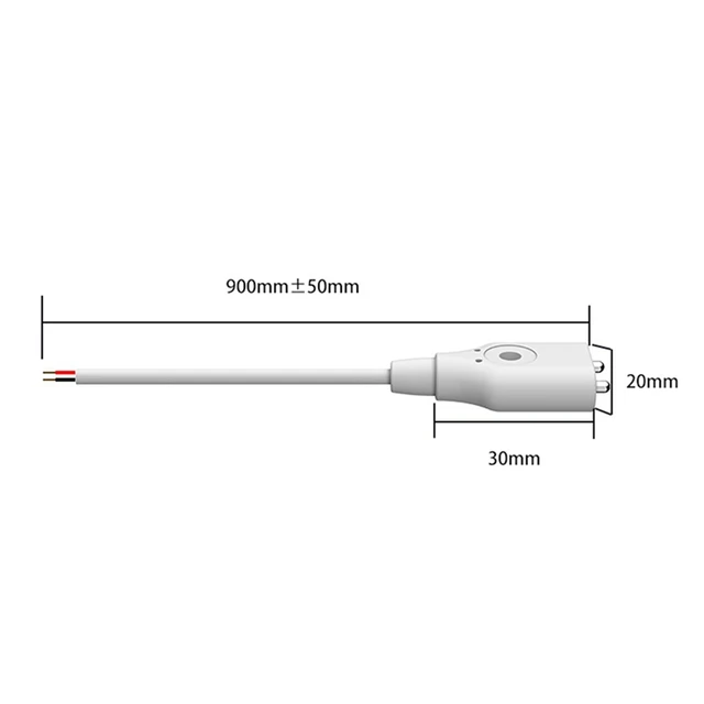 A23F-Water Leakage Alarm  With Wired Sensor 1 Meter Cable Water Level Sensor Probe Dual Metal Poles 6