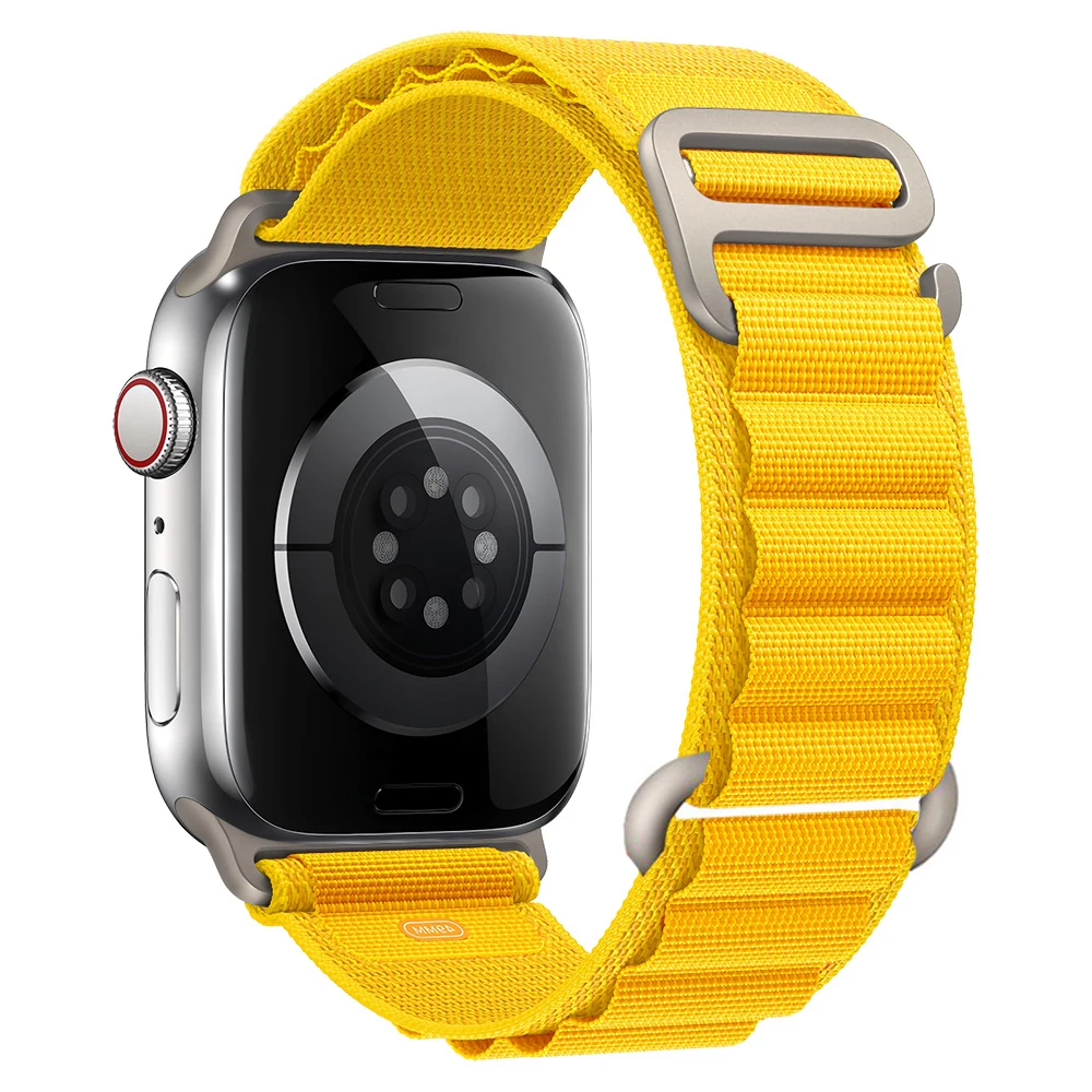 Enhanced Nylon Alpine Loop Band for Apple Watch - Premium Strap Bracelet