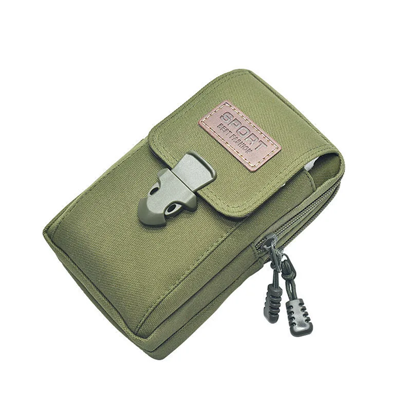 Waist Pack Outdoor Men Multifunction PU Leather Fanny Waist Bag Casual Cell Phone Purse Pocket Outdoor Travel Sport Belt Bum Pouch