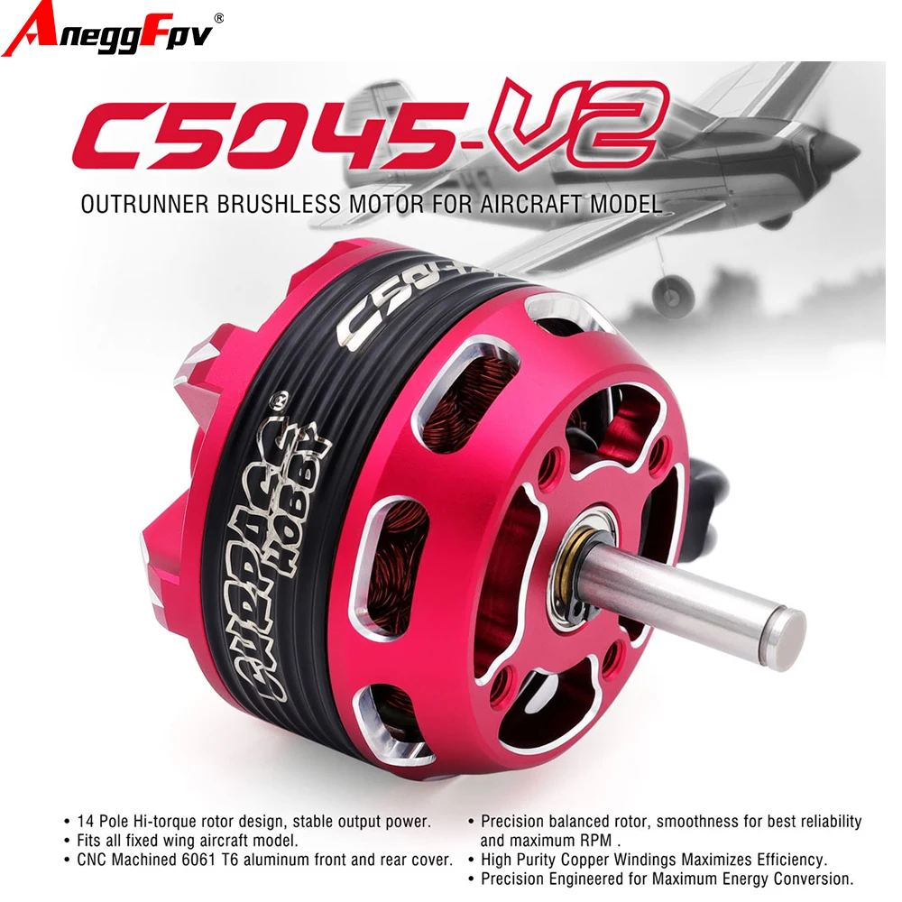 Moteur Brushless RC C5055/C5045/C5065 760KV 570KV 890KV 720KV 435KV 335KV