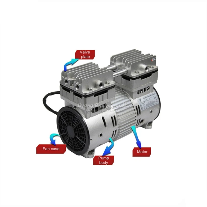 

LY Oil-free Vaccum Pump 67L/Min 220V 550W Non Oil Air Vacuum Pump