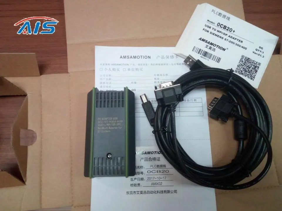 Cavo USB-MPI / USB-PPI Per Programmazione PLC Siemens S7-200, 300, 400