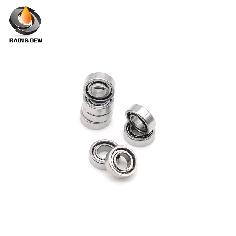 10Pcs 3x6x2 Stainless Steel Ball Bearing ball bearings SMR63 Open Ball Bearings ABEC-7