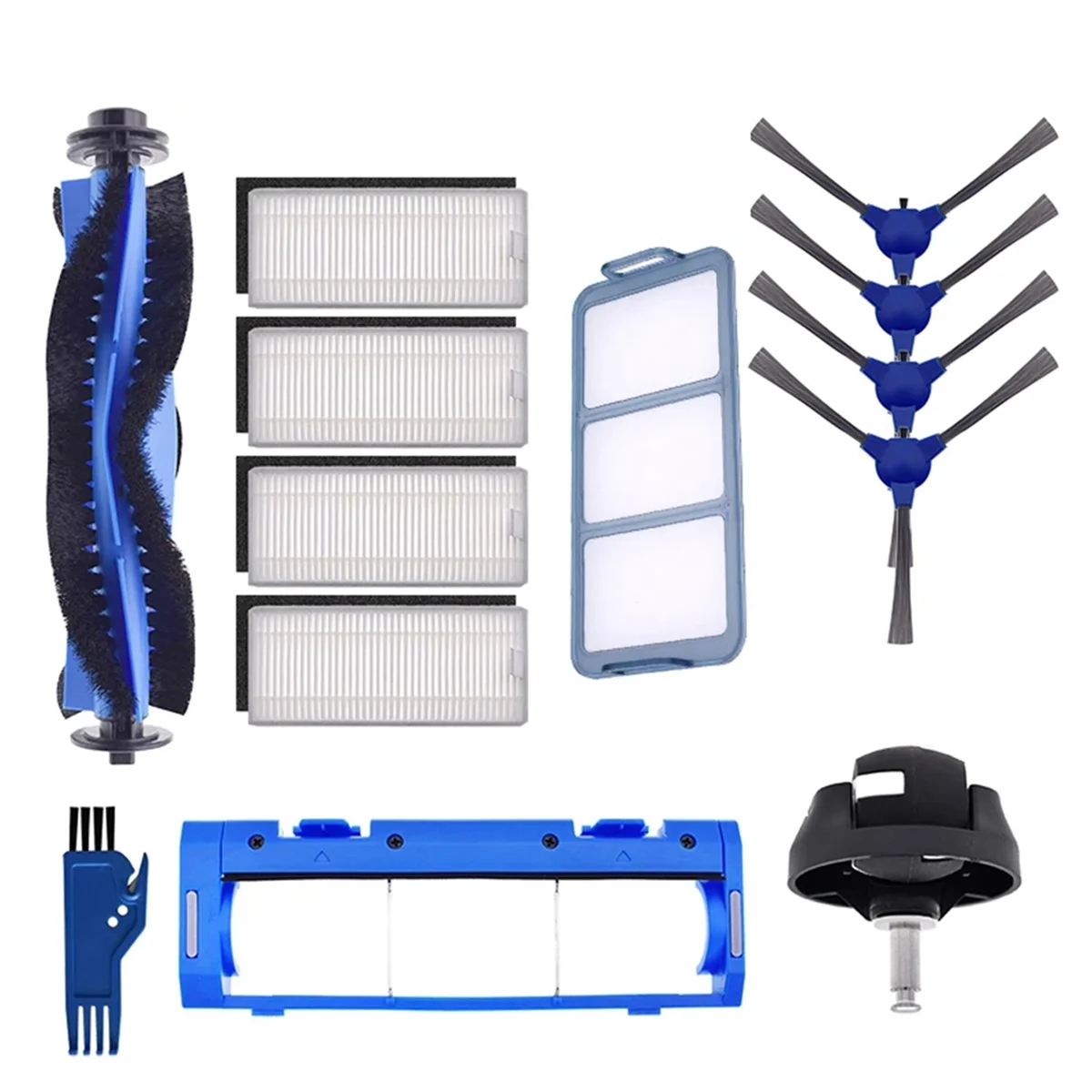 

Запчасти для пылесоса RoboVac 11S 15C 30C 35C, основная боковая роликовая щетка, насадка на швабру, ткань, HEPA фильтр, запчасти