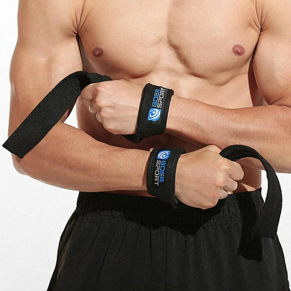 Weightlifting Strap Non-slip Lifting Aid Band Anti-slip Weightlifting Grip Bands for Men Women for Bodybuilding Enhanced
