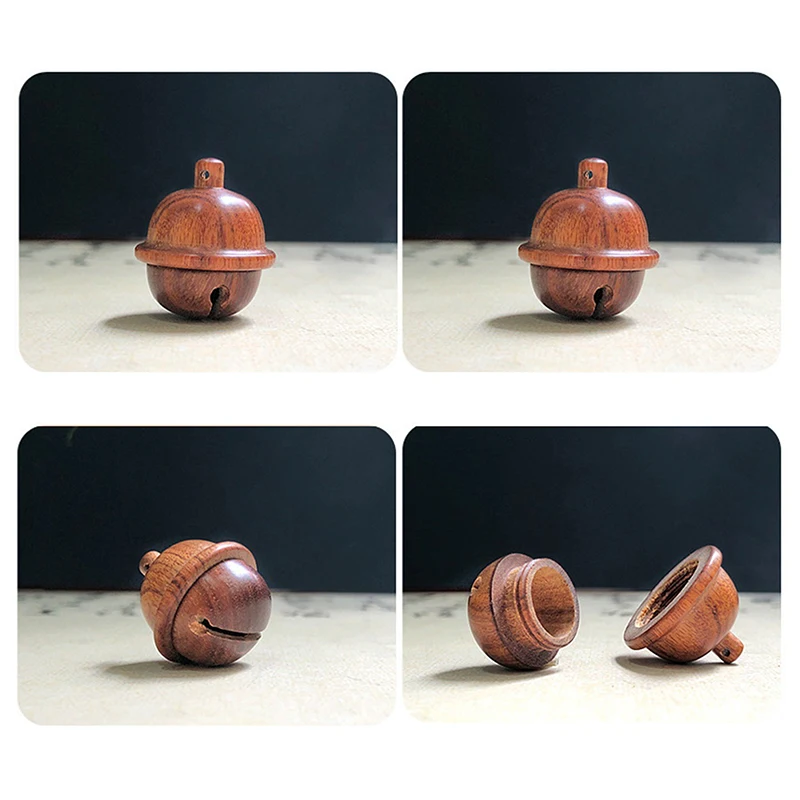 1Pc Natural Wood Lotus Shape Mini Perfume Aroma Diffuser Bottle with Expandable Sandalw... - SKU PADB1209 - UGI Packaging