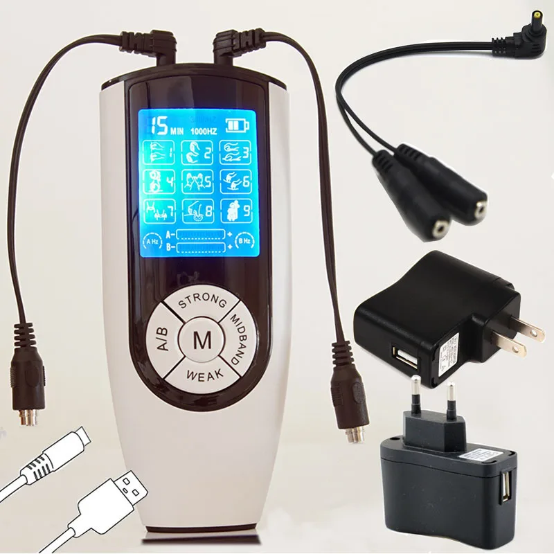 Strongest Bdsm Electric Shock Therapy Tens Massager Stimulator,electro