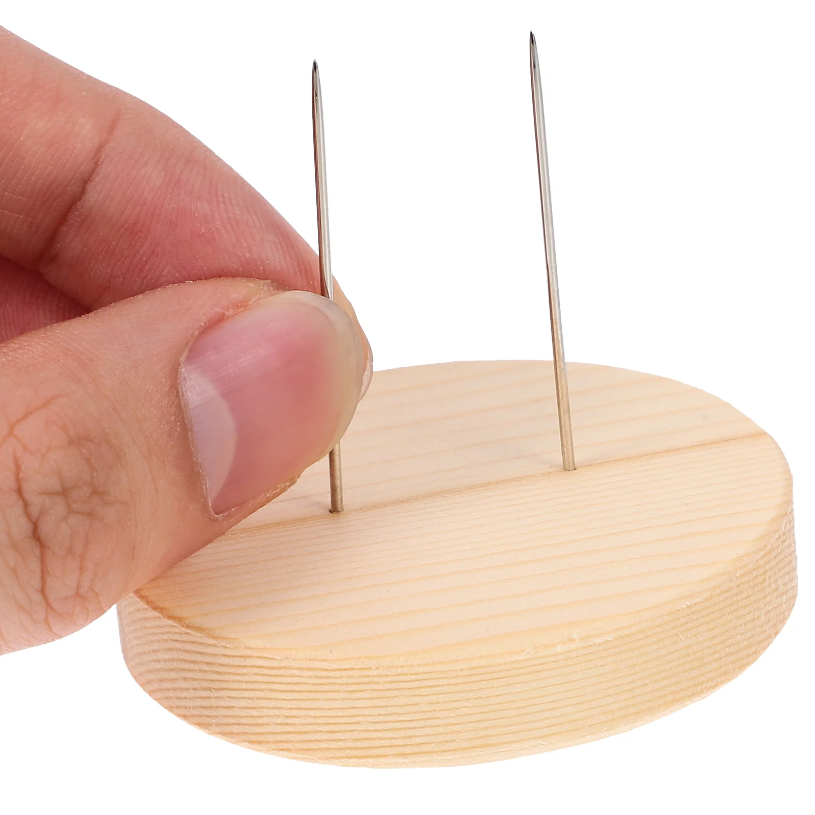 Häkelpuppen Ständer Set - 24 Stück Holz Display Mit Nadeln