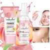 Makeup Set Of Makeup Primer + Setting Spray, Invisible Pore Color Rendering Hold Makeup, For Base Makeup And Makeup Finishing 3