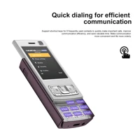 SERVO N95 PRO Mini Sliding Mobile Phone 2 SIM Standby Cellphone Magic Voice Speed Dial Call Recording Flashlight 2.0" Telephones 2
