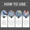 1/3Set Cracked Glass Scratch Repair Kit Vehicle Windscreen Nano Fluid Filler Quick Fix Windscreen Scratch Restore Fluid For Glas 6