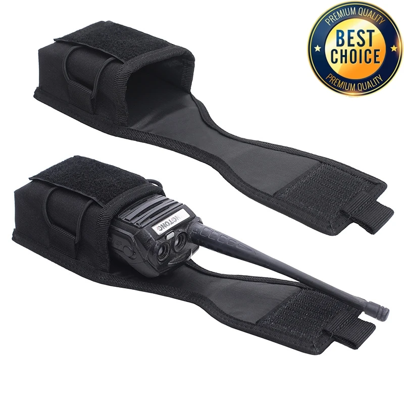 Nylon Tactical Walkie Talkie Holder Bag for Outdoor Hunting