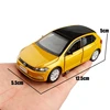 1/32 Volkswagen Polo Plus Sedan Toy Car Model Diecast Alloy Metal Miniature Sound & Light Collection Gift For Children Boys Kid 2