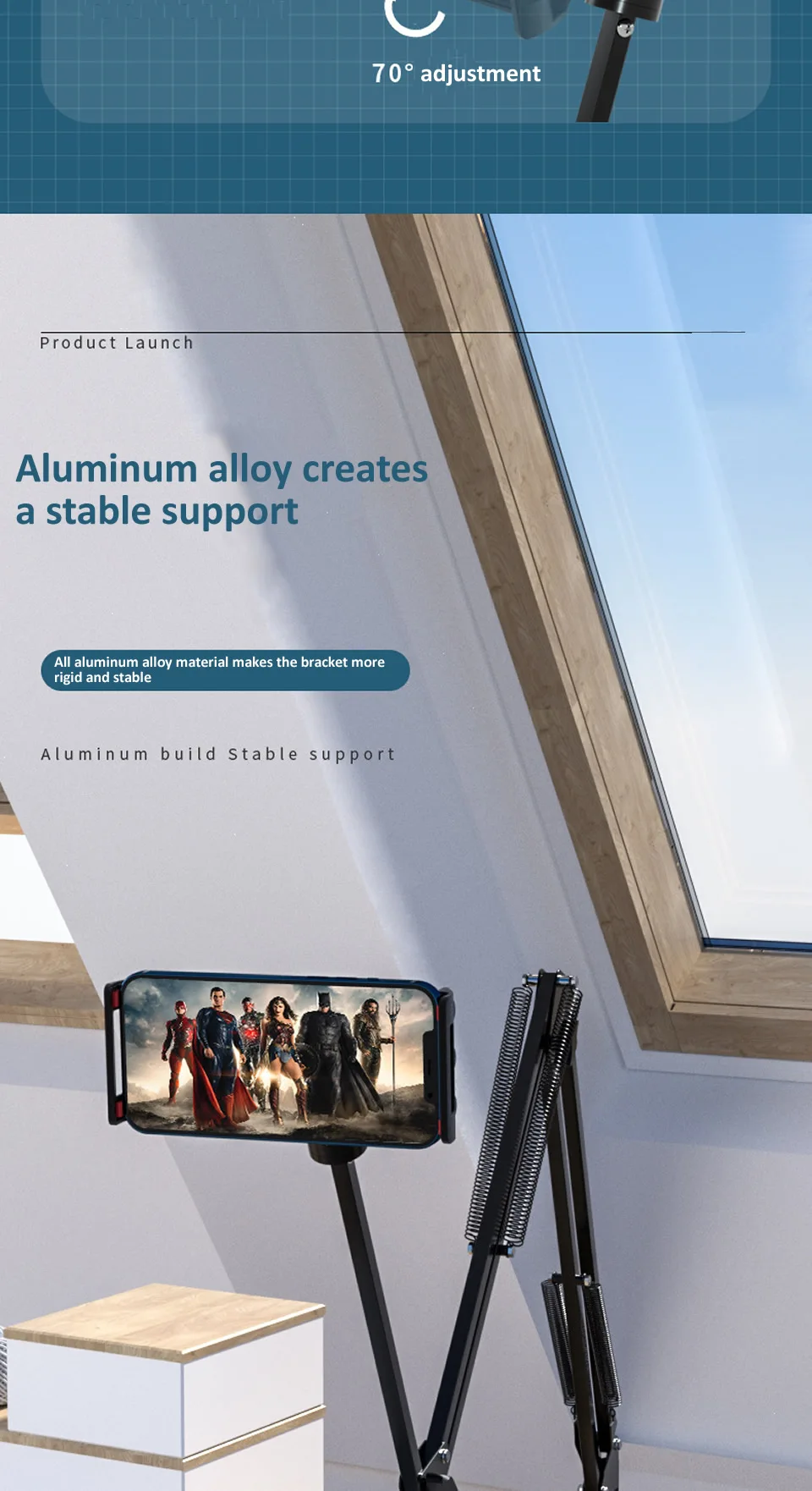 suporte para 4 a 11 polegada tablet