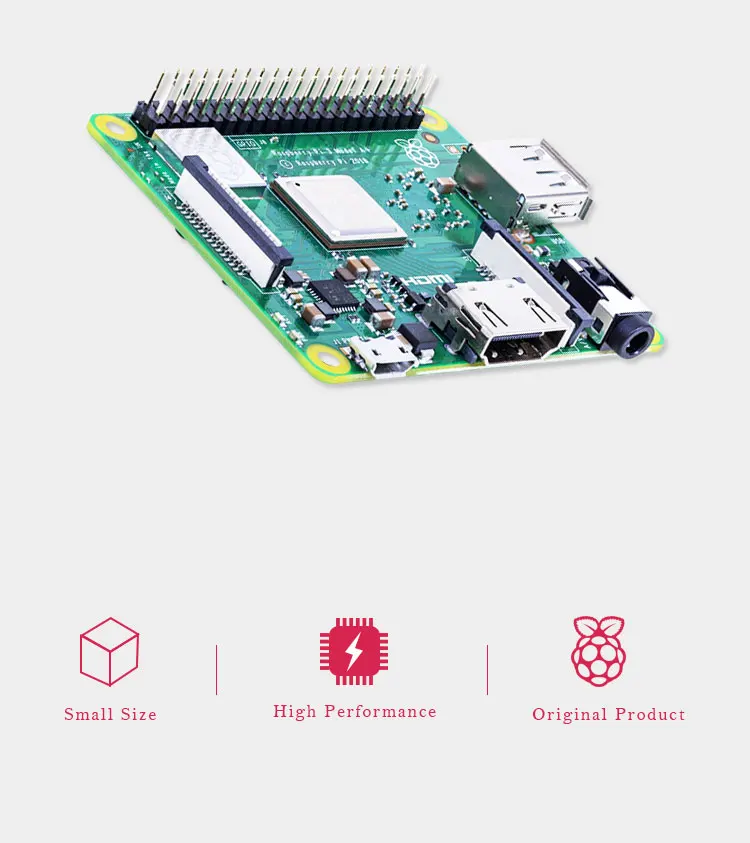 RPI 3A Plus Board - Raspberry Pi 3 Modèle A + Plus 4 Cœurs, Cpu, 512 Mo ...