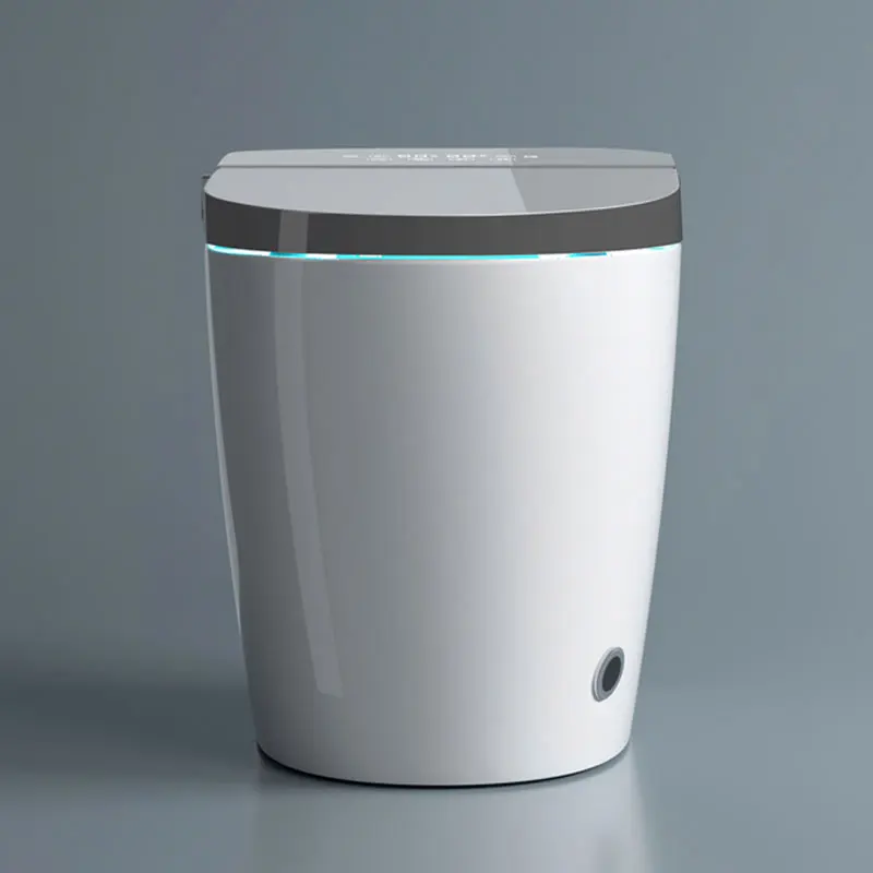 Smart Toilet, Luxury Automatic Flush Intelligent, No water pressure limit, Bowls Rimless Water Closet Wc, with Remote Control 4