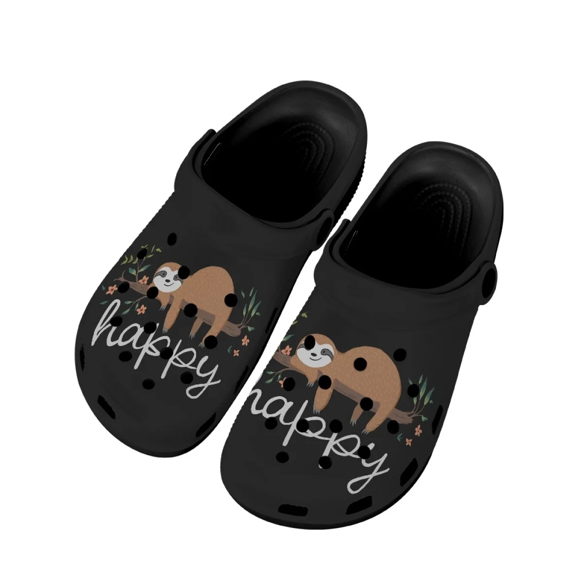 Sloth Sandals Summer Cute Cartoon Animal Design Breathable Lightweight Women Slippers Outdoor Beach Slides For Youth Girls