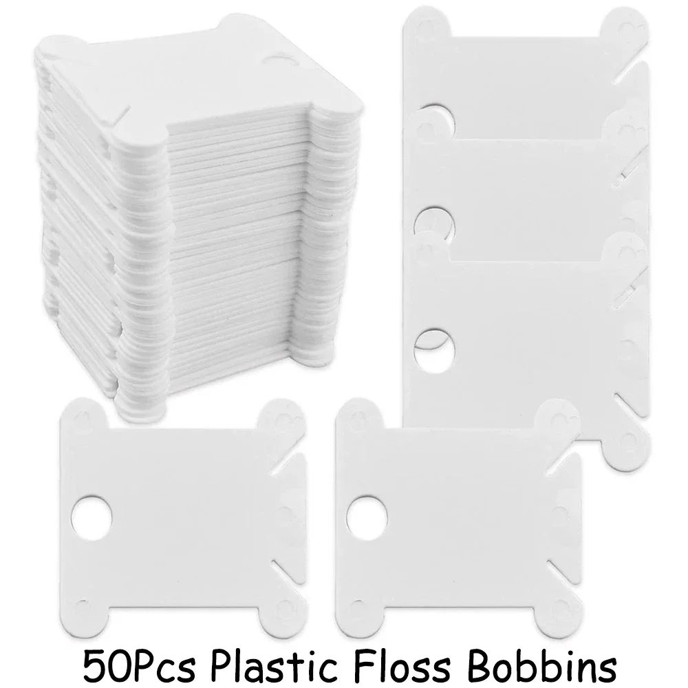 50pcs Floss Bobbins