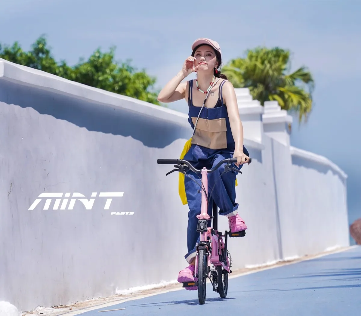 MINT BOB3-14K マットブラック　sinsan専用　折りたたみ自転車 ミントボブ3-14k14インチ三つ折り折りたたみ自転車 - AliExpress