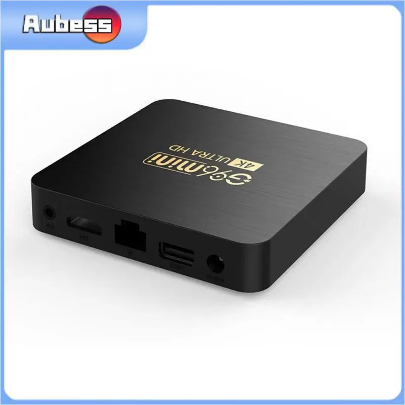 Smart Tv Adapter Black High Difinition Costruito In 2.4Ghz Wifi Remote Control Mini Tv Adapter Smart Tv Box Plastic Tv Box Top Box