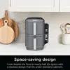 Smart 2-Basket Air Fryer, Smart Cook System, Space Saving Design, 10 QT, 6-in-1, Smart Finish & Match Cook, Air Fry, Broil 4