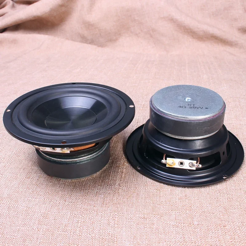 SOTAMIA 1Pcs 4 Inch Subwoofer Audio 4 Ohm 25W PP Waterproof Speaker DIY Bluetooth Speakers Home Theater Music Sound Loudspeaker