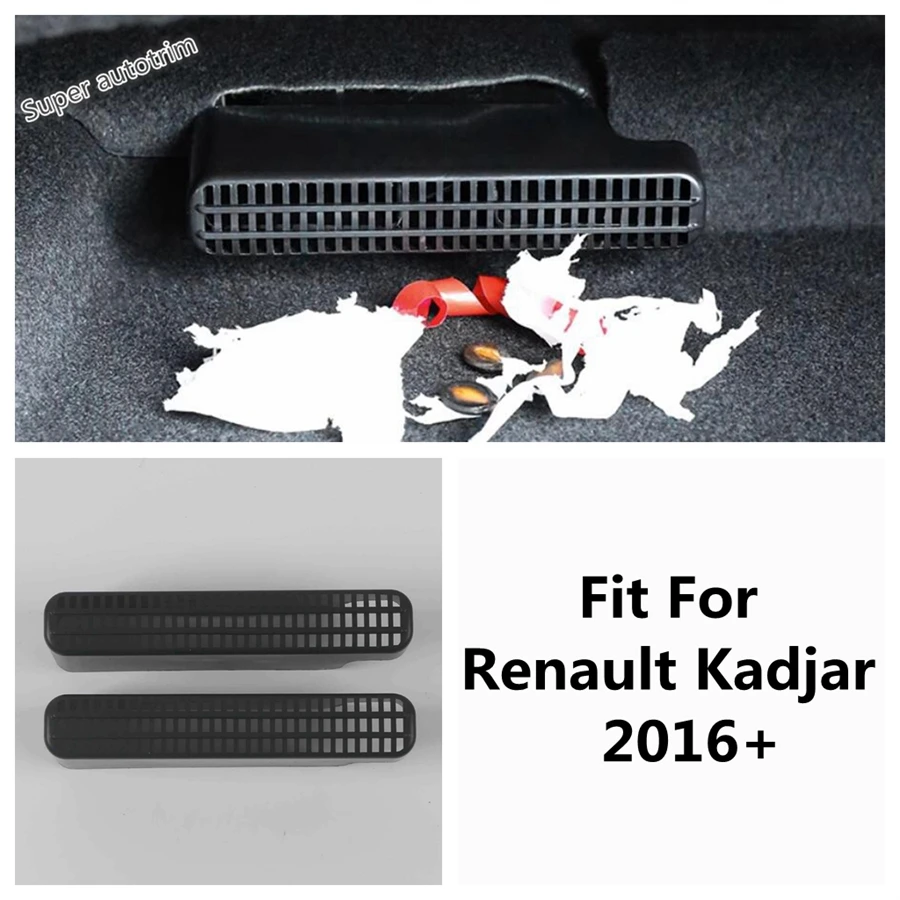 

Seat Bottom Floor AC Heat Floor Air Conditioner Duct Vent Outlet Grille Dust Cover Accessories For Renault Kadjar 2016 - 2022