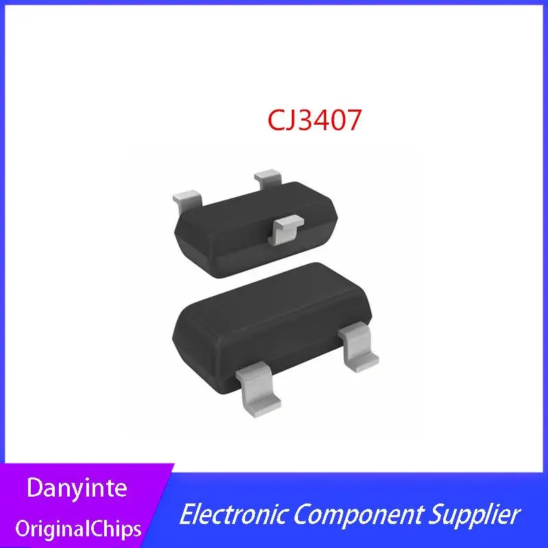 

NEW 100PCS/LOT CJ3407 3407 SOT-23